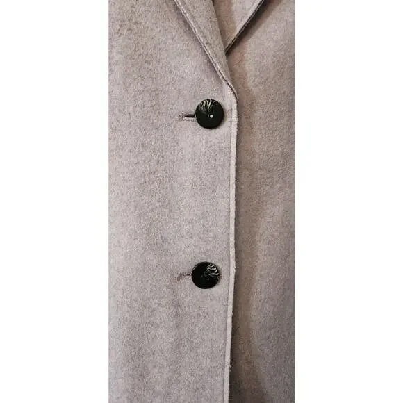 ONLY Womens Coat Jacket Size Small Light Purple Button Closure Slit Pockets - Picture 5 of 8